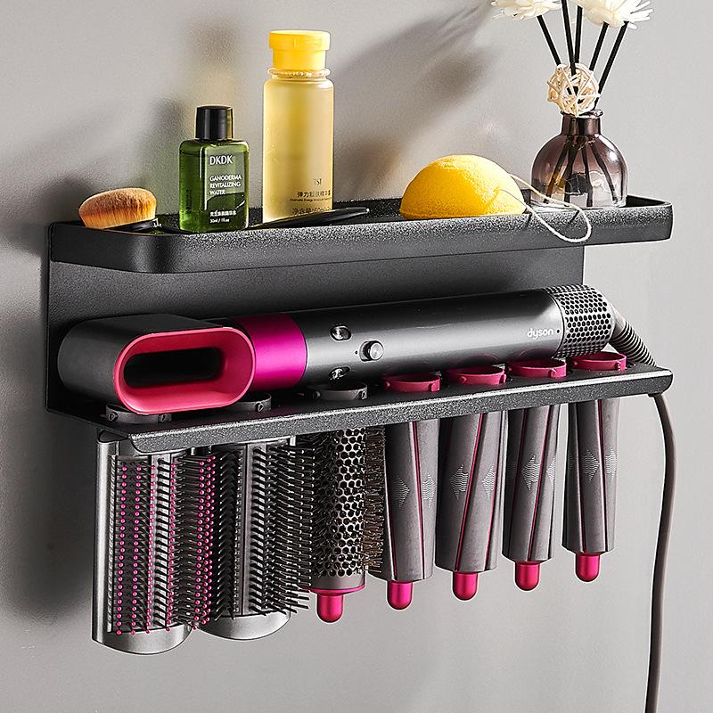 

Стойка и полка без перфорации для щипцов для завивки волос Dyson и фена Punch
