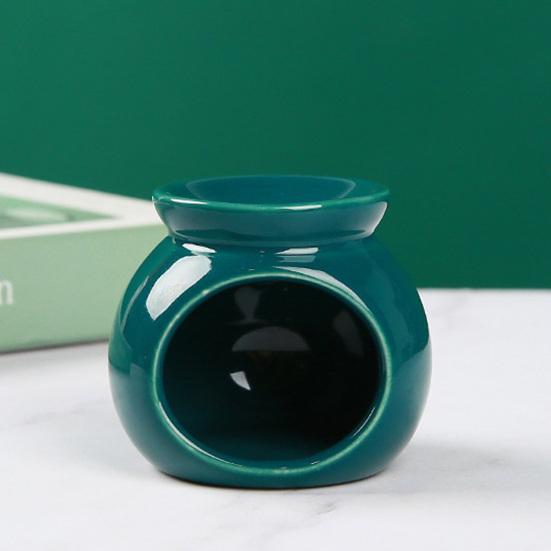 Essential Oil Burner Small Ceramic Tealight Candle Holder Scented Wax Melt