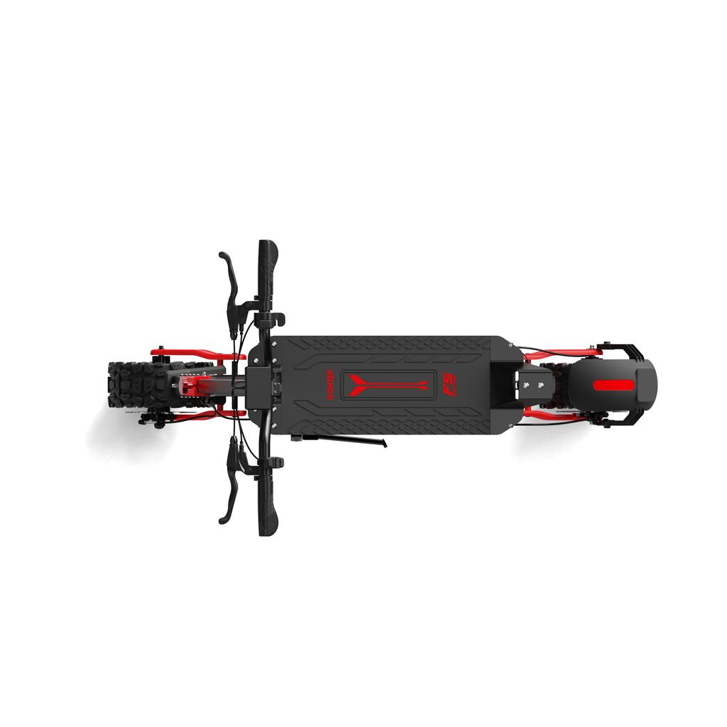 GOKEEP F5 Elektrická koloběžka 52V 20Ah Baterie, 1000W Motor, Dojezd 69 km, Rychlost 54 km/h, 11" Protiskluzové Terénní Pneumatiky Elektrická Koloběžka