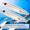 2Pcs Simulation Fish Shape Lure Bait Fishing Tackle Vivid Swimming Posturesilver