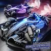 2.4G Rc Spray Drift Stunt Car 4Ch Lights Sound Effect Dual Remote Control High Speed Vehicle Competitive Game Kids Toys Boy Gift