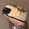 Smiley Sunflower Suitable for 17/17Promax Mobile Phone Case 17Pro Niche Popular New Colored Silver Anti-drop Hard Case