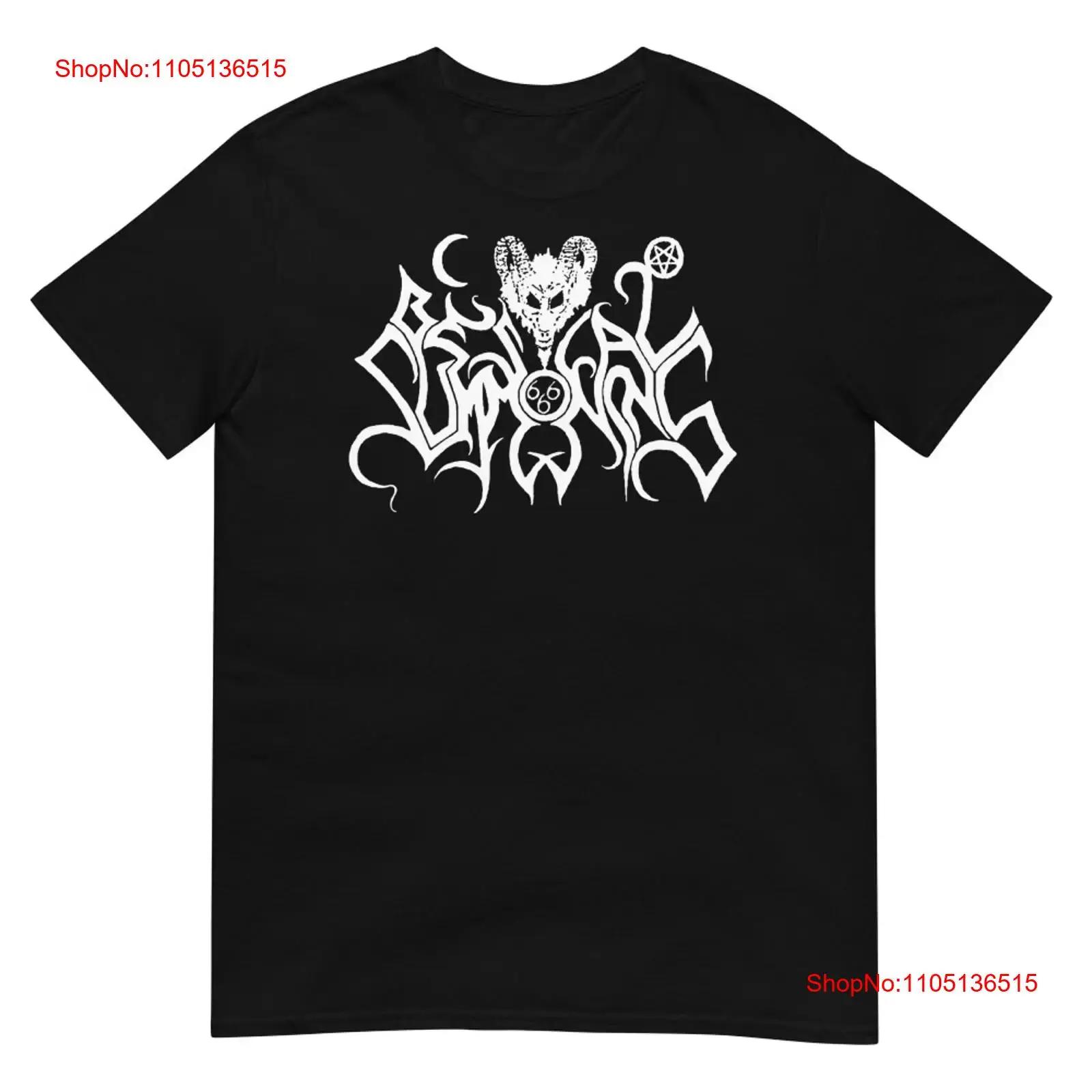 BESTIAL SUMMONING Logo One Sided T SHIRT vintage Washed Soft graphic Slightly Stretched Breathable Comfortable Unisex fashion S разноцветный