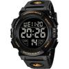 L Lavaredo 50m Waterproof Men S digitaL Watch With Date aLarm Led diSpLay muLtif