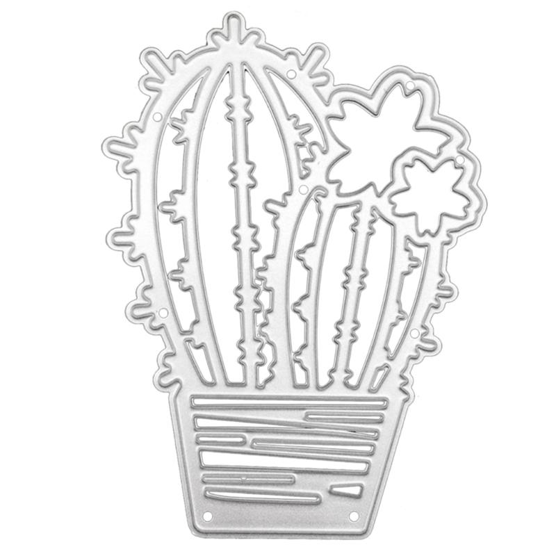 

Металлические вырубки Кактус для фотоальбома, журнала, дневника, декоративные принадлежности 1