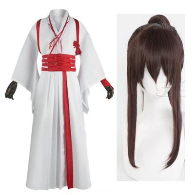 Hells Paradise Jigokuraku Cosplay Gabimaru Sagiri Yamada Asaemon Cosplay Wig Costume Uniform Full Set Halloween Carnival Clothes
