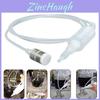 White Enzyme Filter Straw For Wine Food-grade Hipe Material 1.7m Long