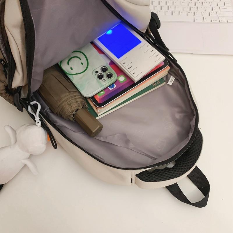 New Japanese ins tooling trend high school student backpack large capacity outdoor sports break backpack men