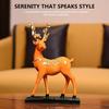 Elegant Reindeer Figurines – Decorative Elk Statues, Modern Deer Sculptures for Living Room, Office & Wedding, Ideal Gift