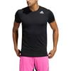 adidas Hrdy 3s Tee Sports Running Short Sleeve Black Men's GP7653