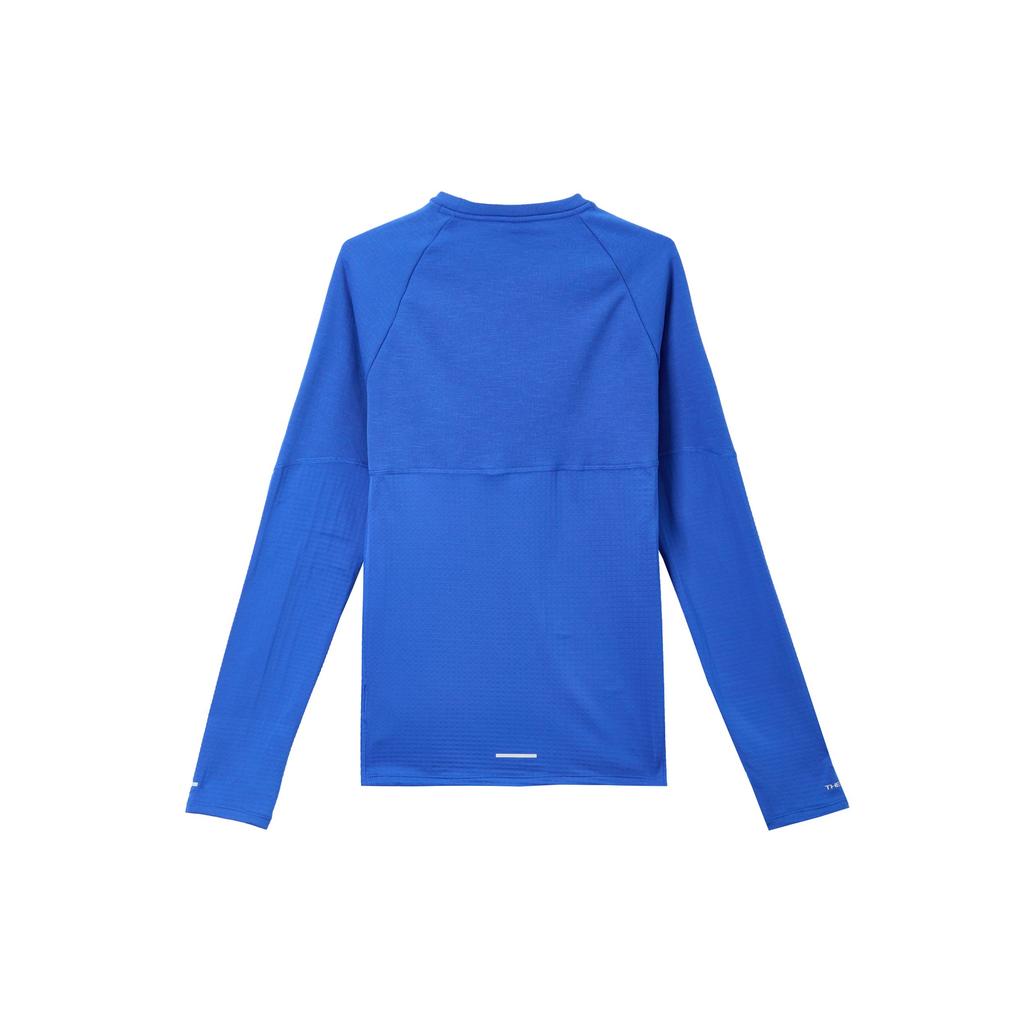 Nike Elemental Solid Color Crew Neck Casual Long Sleeve T-Shirt Men Tops Game-Royal FB8568-480