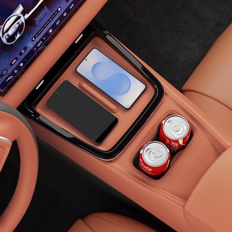 For Changan DEEPAL S05 2024 Central Control Panel Silicone Protective Pad Scratch-Resistant Anti Skid Car Interior Accessories