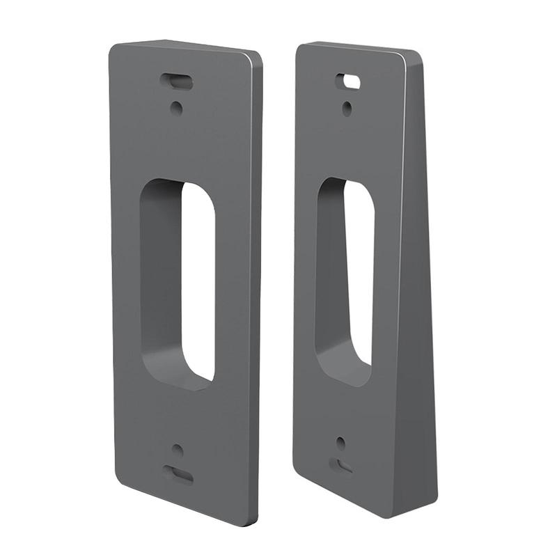 Video Doorbell Mount Adjustable Angle Not Block Sensor Cover Holder Bell Holder for Office Businesses Houses Apartment Rentals