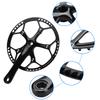 Mountain Bike Aluminum Alloy Hollow Integral Single Speed Crank Set Arm Repair Accessory