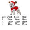 Pet Dog Clothes Autumn Keeps Warm in Winter Flannel Festive Clothes Dog Cat Deer Christmas Tree Clothes New Year Gifts Elk