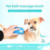 Pet Bath Brush, Soft Dog Massage Brush, Hair Removal, Cleaning and Grooming Comb