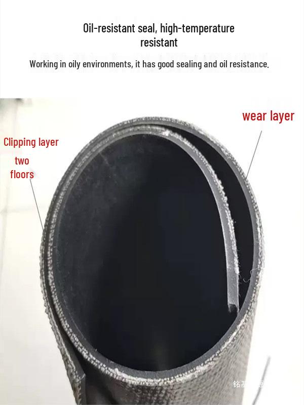 Heavy-Duty Black Tricycle Truck Bed Rubber Mat