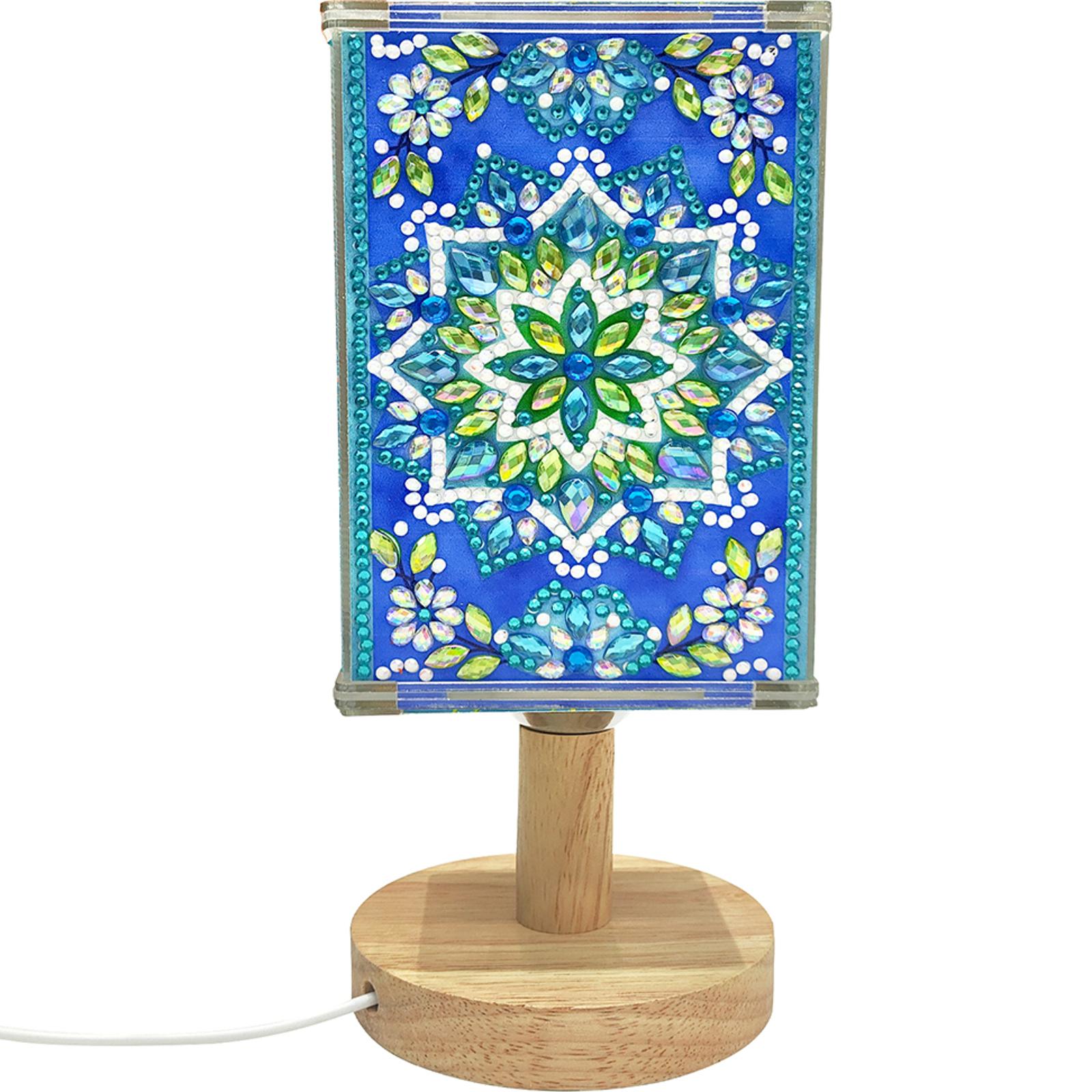 Лампа для алмазной живописи особой формы, USB-зарядка, хрустальное освещение для рисования, декоративная, литературный цветок, алмазная живопись, прикроватная лампа