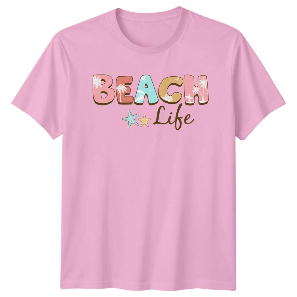 Beach Life Graphic TShirt Summer Vacation Travel Trip Tee