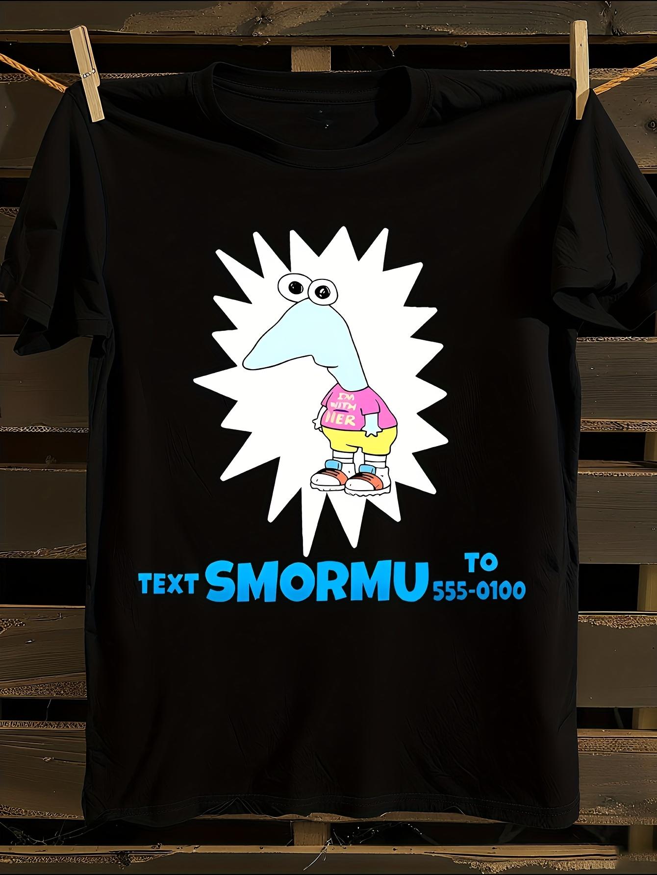Smormu Smiling Friends Anime Graphic T-shirt XXXL