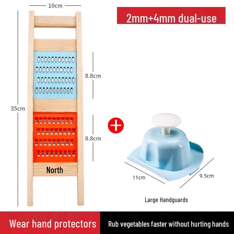 Thick Potato Shredder: Safe Handheld Grater for Peeling, Slicing, and Shredding Vegetables