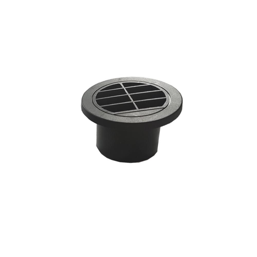 42mm/60mm/75mm Warm Heater Parking Heater Air Vent Car Heater Ducting Duct Air Outlet Black For Webasto Truck Auto Parts