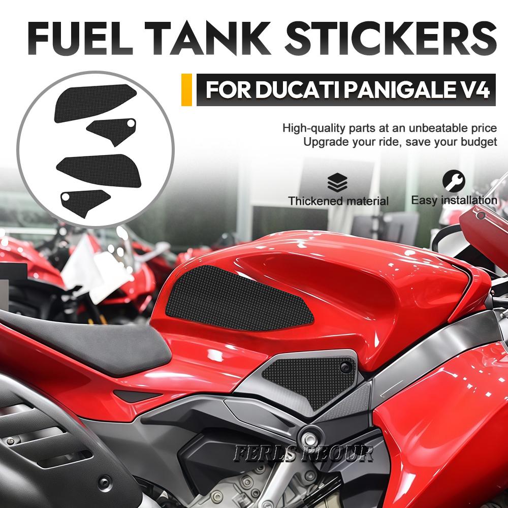 For PANIGALE V4 2025 Motorcycle Sticker Decal Anti-slip Fuel Tank Pad Motorcycle Accessories
