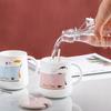 High Temperature Resistance Cat Ceramic Cup Decorative Tea Cup Cute Coffee Mug  Home Use