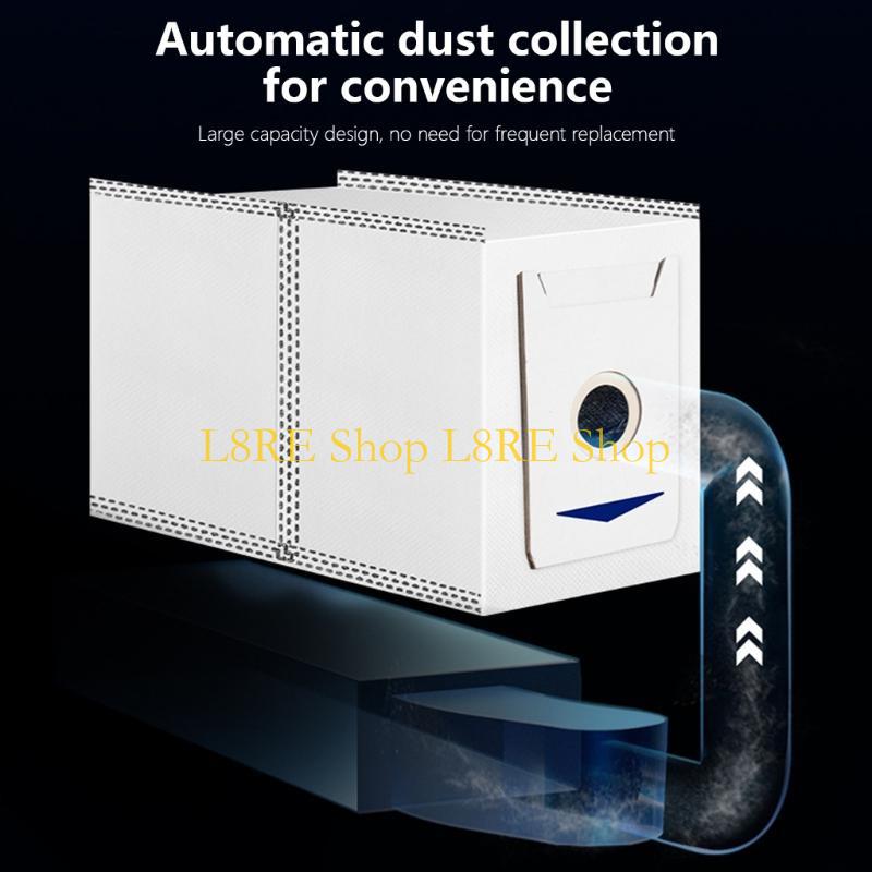 L8RE Set of 10 Vacuum Cleaner Bags Cloth Dust Bag Vacuum Cleaner Replacement Part