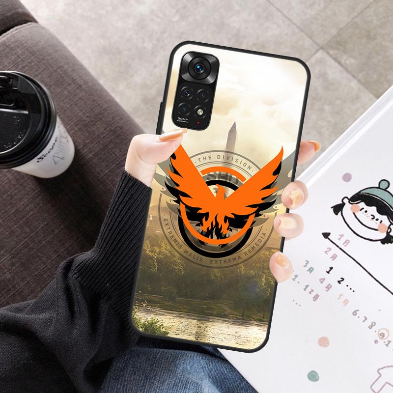 The Division 2 Case For Xiaomi Redmi Note 11 10 9 8 12 Pro 10S 11S 12S Cover For Redmi 9 10 10A 9C 10C 12C