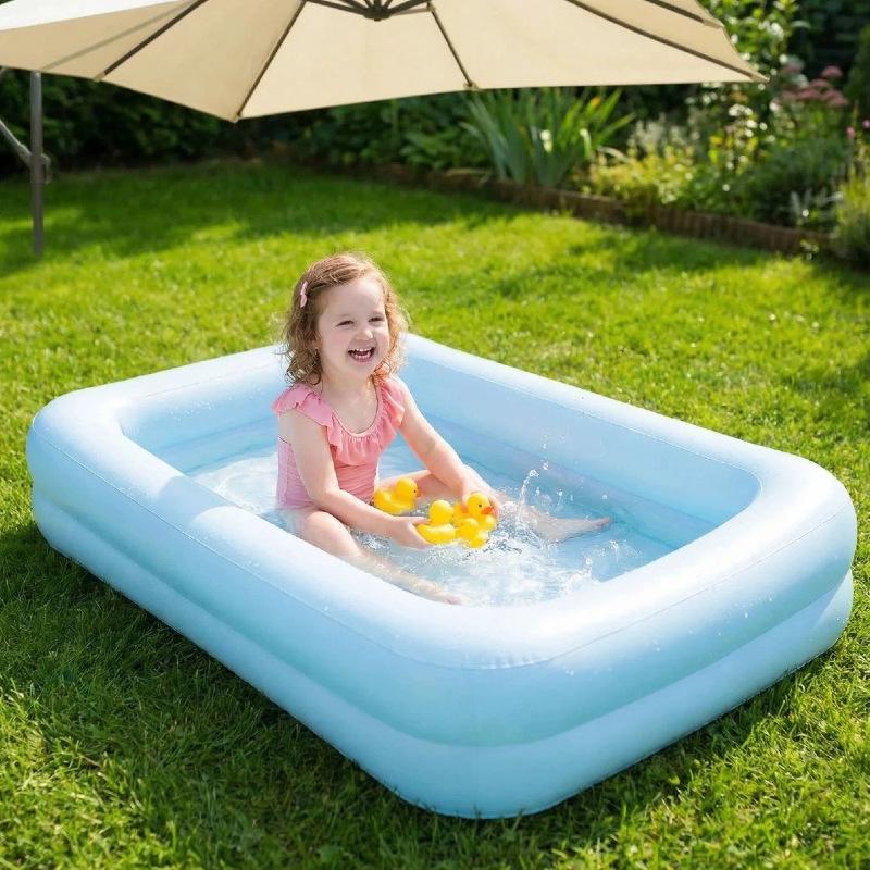 Children's Portable Inflatable Bed & Water Play Pool for Toddlers