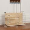 Modern Simple Bookcase Multilayer Desktop Organizer Office Storage Shelf Space Saving Desk Rack System for Home Office
