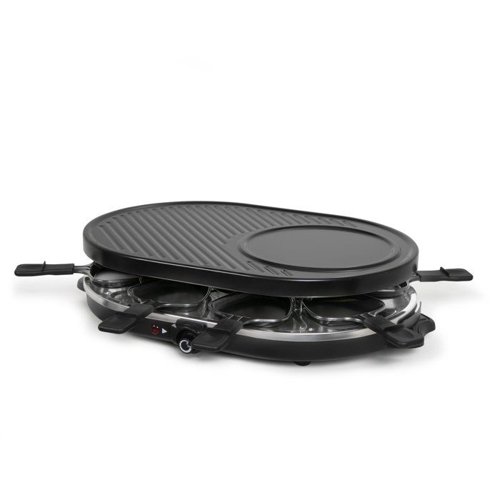 Raclette 3 en 1 - ONLI - ON1035N - 8 personnes - grill / crêpière