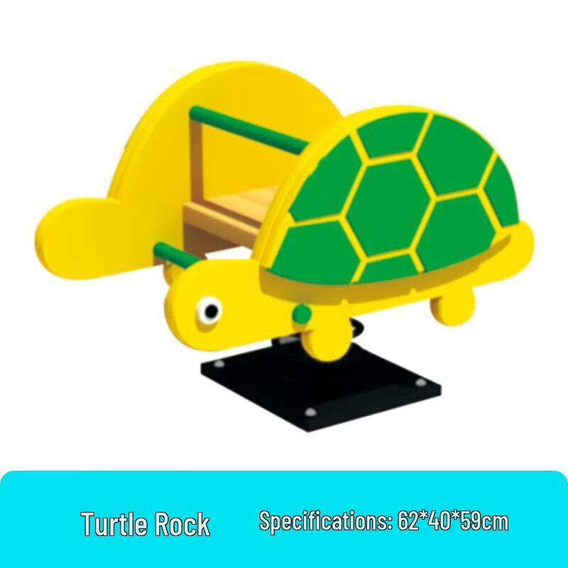 Children s Outdoor Double Turtle Rocker