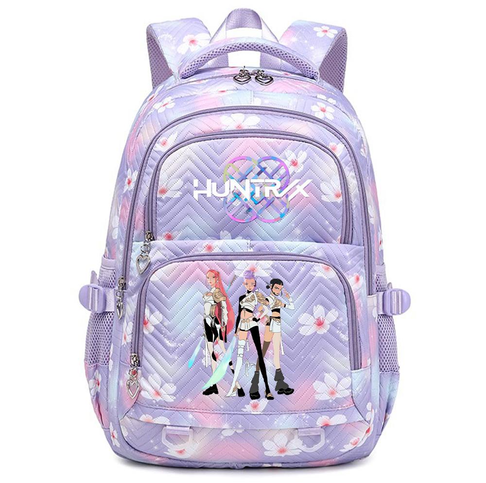 Ainme K-Pop Printed Backpack Student Teenager Bookbag for Boy Girl Schoolbag Kid Gift Women Large Capacity Waterproof Travel Bag Rucksak