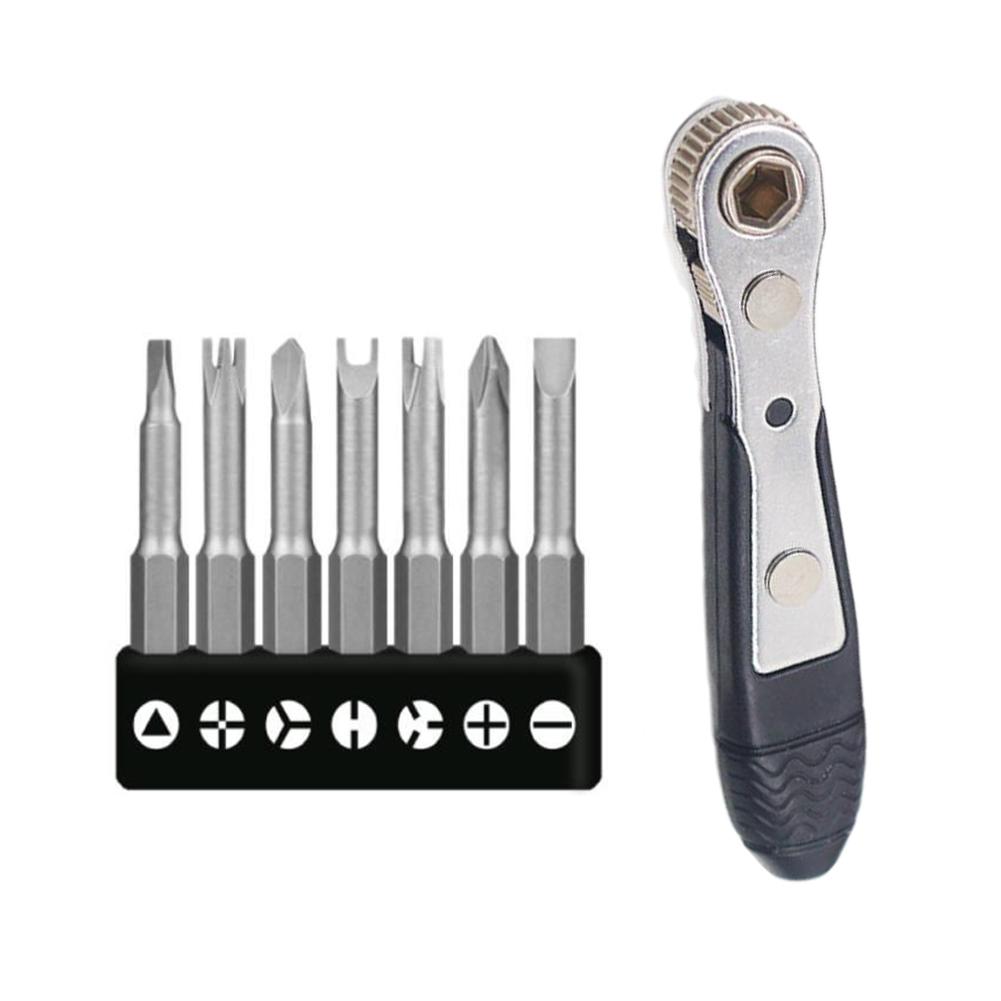 Triangle Screwdriver Multi-bit Set Triangle Head Y Head Three-point Four-point Chrome Vanadium Screwdriver Set