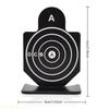 A1A2 4Pcs Training Aluminum Alloy Targets Launchers Indoor Targets Plates Silhouettes Plate