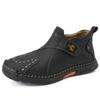 Handgefertigte Herren Motorradstiefel Sneaker Outdoor Herren Freizeitschuhe Leder Freizeit Wandern High Top Botas Neu Heißer Verkauf Stiefeletten