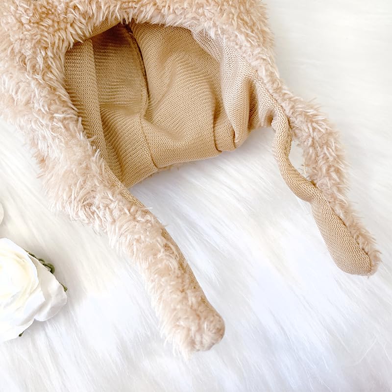 10cm Plush Kigurumi Cap, Cotton Doll Clothes, Bear, Brown, for Oshi-Nui (Pre-owned) by g.trigger