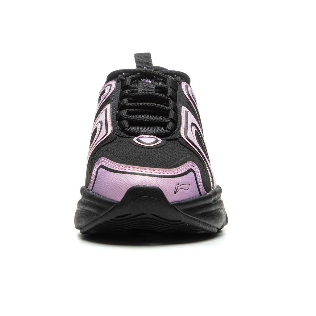 Li Ning Nai Ye 2.0 Dirty Comfortable Versatile Thick Sole Height Increasing Non-Slip Wear-Resistant Low-Top Casual Shoes Women Casual Shoes AGCU406-2