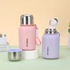 With Handle Portable Thermal Mug Stainless Steel Thermal Water Bottle  Practical Gift