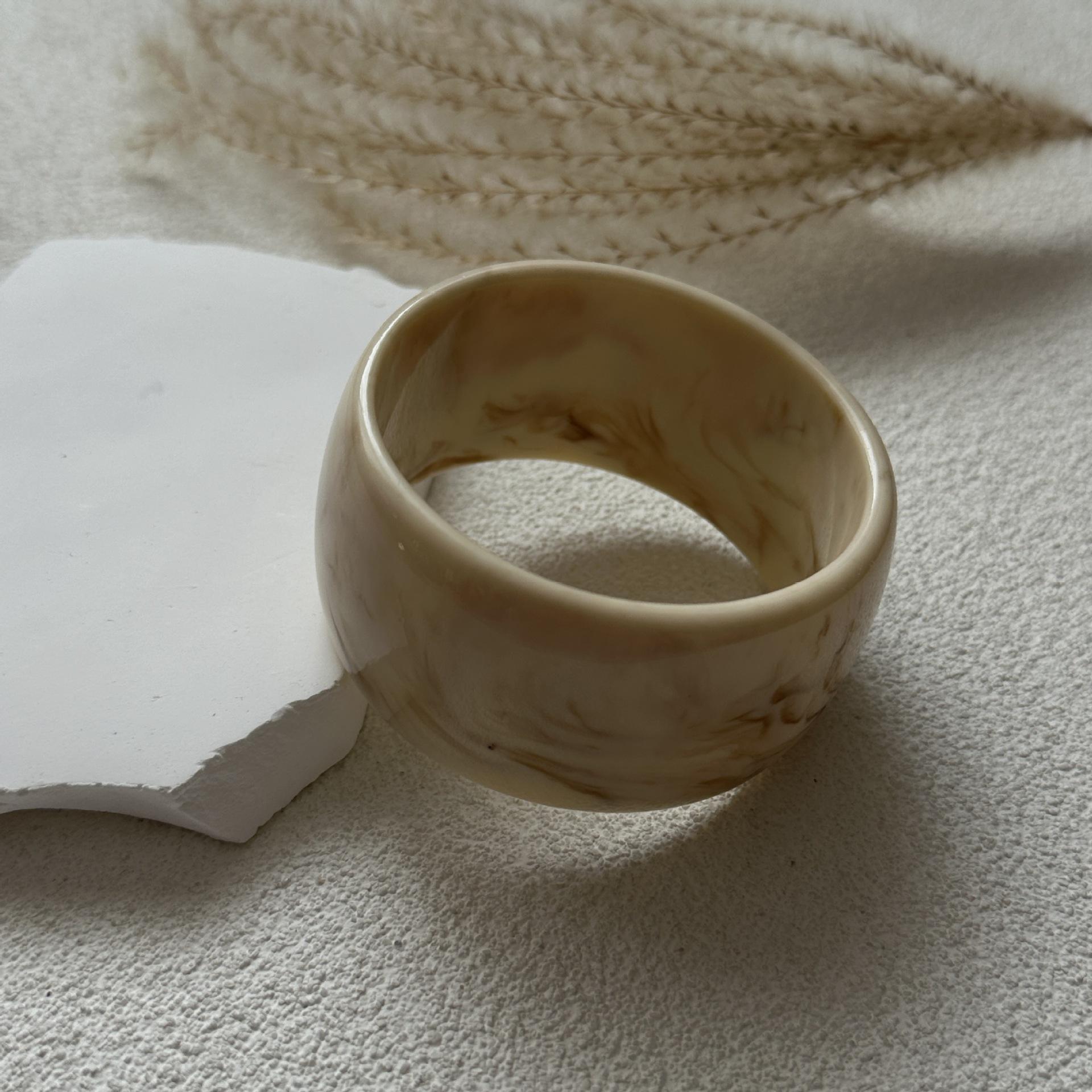 

Бохо Красный Бежевый Акриловая Смола Массивные Браслеты для Женщин на Руку Готический Геометрический Шарм Широкий Хип-Хоп Металлический Браслет-Манжета Мужские Украшения