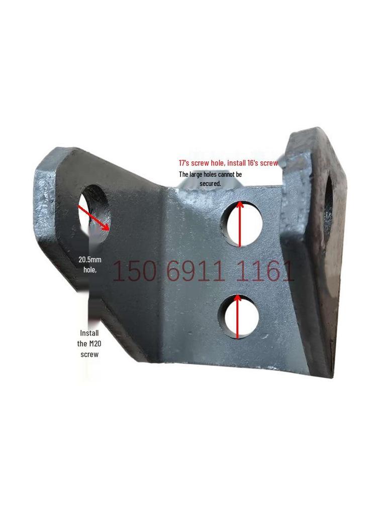 T7H Howo Steyr Rear Axle Stabilizer Bracket Fixing Seat A