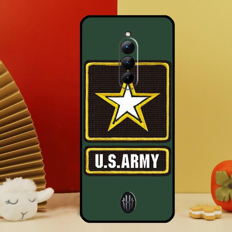 

U.S Army Flag Case For Nubia Red Magic 10 8 9 Pro Plus 6 7 6S 7S Pro 5G 6R RedMagic 9S 8S Pro Plus Cover Red Magic 7S