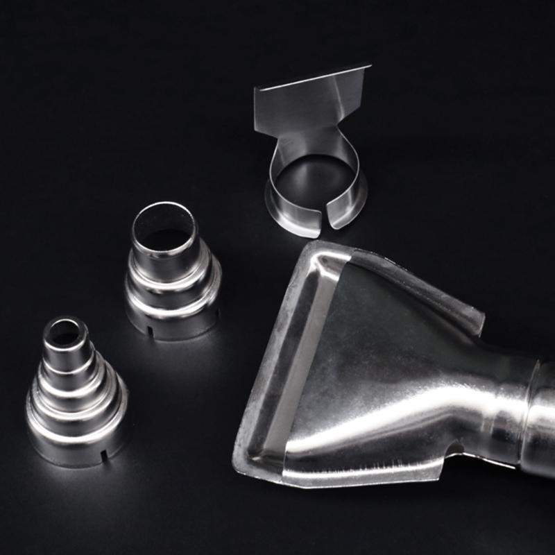 35mm Stainless Steel Heat Gun Nozzles Stainless Steel Reflector Nozzle Hot Air Gun Soldering Station Resistance Nozzle