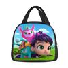 Abby Hatcher lunch bag new large capacity versatile cartoon print student boy and girl best birthday gift for school
