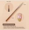 9PCS UV Gel Nail Brush Liner DIY Manicure Painting Pen Acrylic Drawing Brush for Nail Art Design Nail Extension Salon Supplies