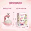 DIY simulation bouquet art gift, children's puzzle handmade bouquet embossing machine toy parent-child interaction birthday gift