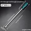 Super Hard High Manganese Steel Impact Screwdriver - Extended Heavy-Duty Bit for Auto & Woodworking Repairs