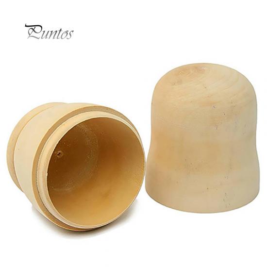 5x UnBlank Embryos Russian Nesting Dolls Matryoshka Toy